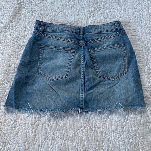 Urban Outfitters BDG Cutoff Frayed Denim Skirt - Picture 4 of 5